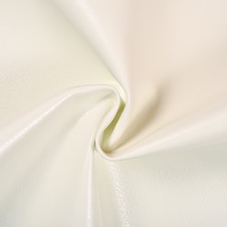 Ткань Дерматин (Кожзам) для мебели, цвет Белый (на отрез)  в Тольятти