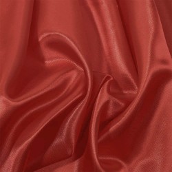 Ткань Атлас-сатин, цвет Красный (на отрез)  в Тольятти