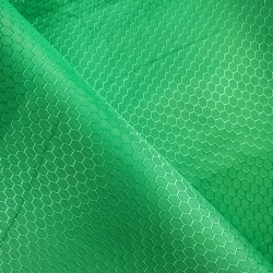 Ткань Оксфорд 300D PU Рип-Стоп СОТЫ, цвет Зелёный (на отрез)  в Тольятти