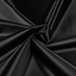 *Ткань Оксфорд 210D PU, цвет Черный (на отрез)  в Тольятти