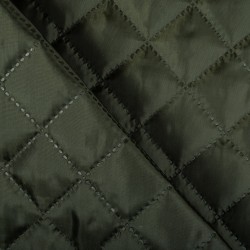 Стеганая подкладочная ткань с синтепоном (100гр/м2),  Хаки   в Тольятти